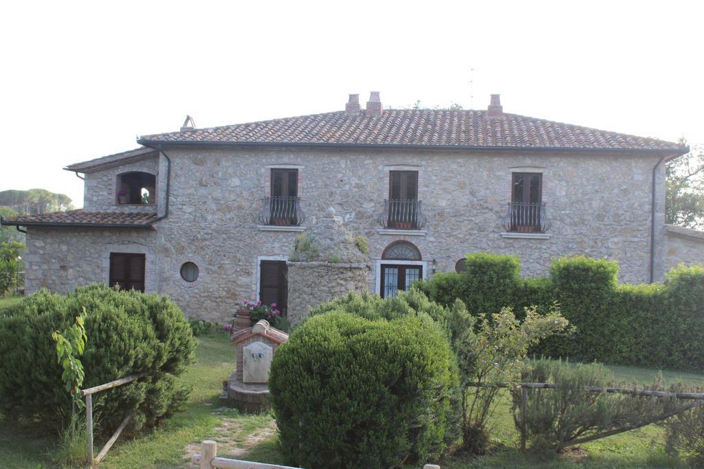 Agriturismo Il Poggiolo Монтемерано Экстерьер фото